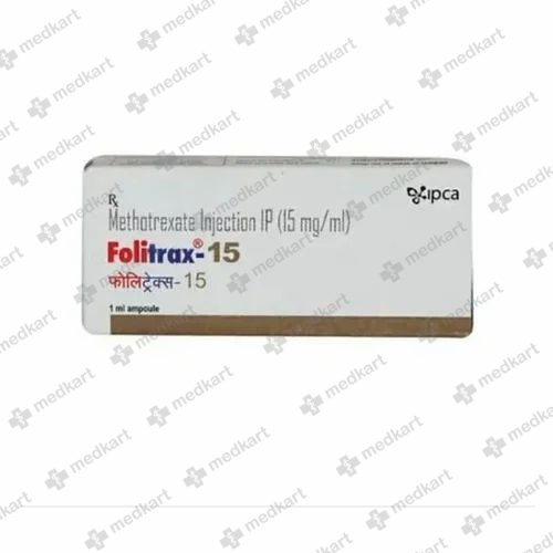 FOLITRAX 15MG INJECTION 1 ML