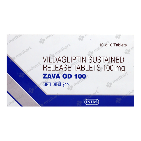 ZAVA OD 100MG TABLET 10'S