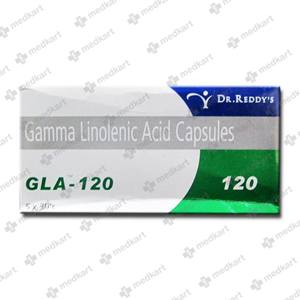 GLA 120MG CAPSULE 30'S