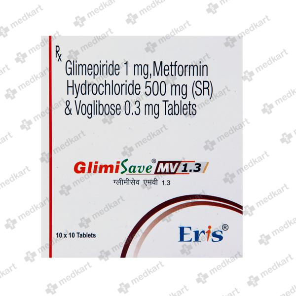 GLIMISAVE MV 1.3MG TABLET 10'S