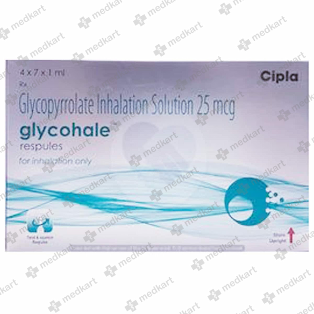 GLYCOHALE RESPULES 25MCG