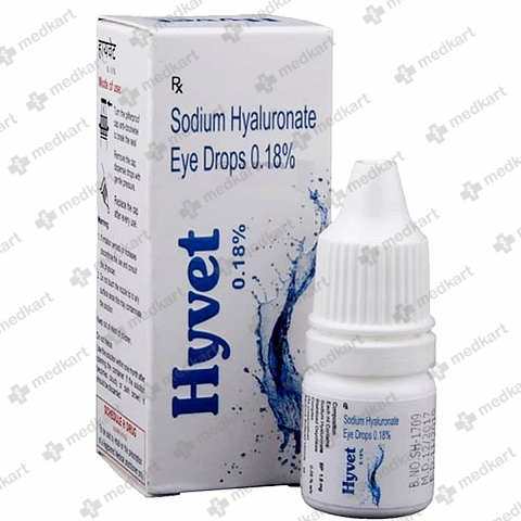 HYVET 0.18% EYE DROPS 5 ML