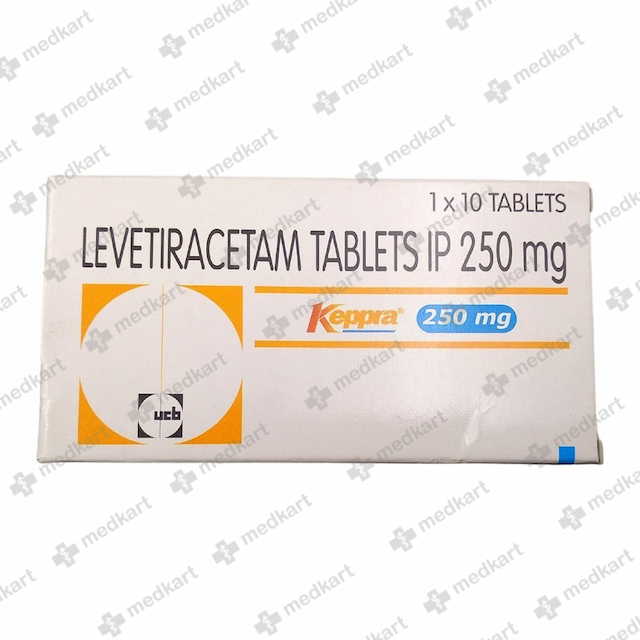 KEPPRA 250MG TABLET 10'S