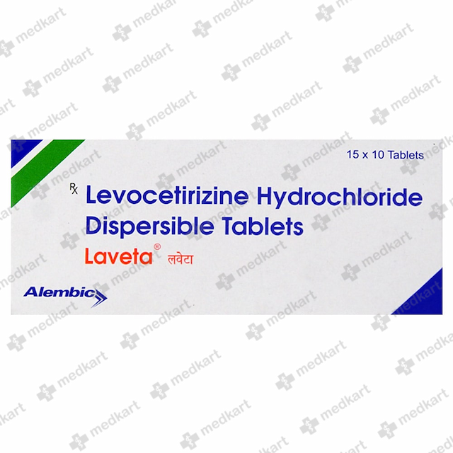 LAVETA 5MG TABLET 10'S