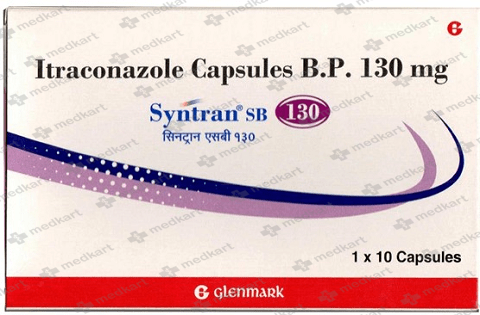 SYNTRAN SB 130MG CAPSULE 10'S