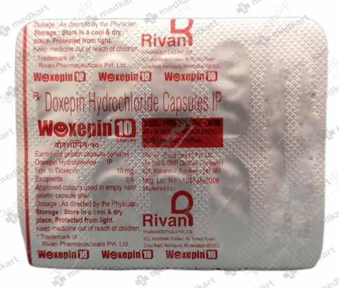 WOXEPIN 10MG CAPSULE 10'S