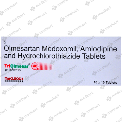 TRIOLMESAR 40MG TABLET 10'S