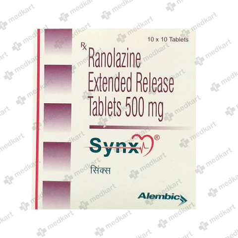 SYNX 500MG TABLET 10'S