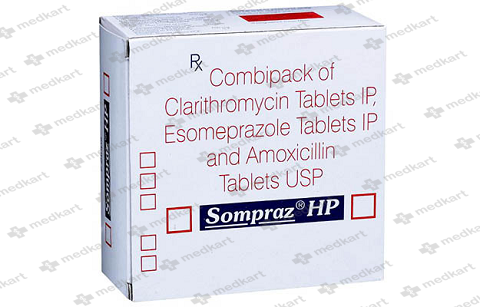 SOMPRAZ HP KIT TABLET 6'S