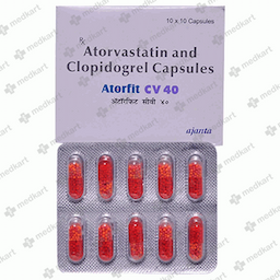 ATORFIT CV 40/75MG CAPSULE 10'S