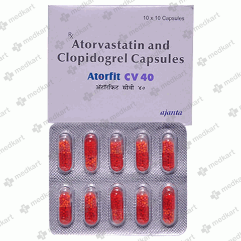 ATORFIT CV 40/75MG CAPSULE 10'S