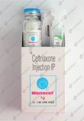 MONOCEF INJECTION 1 GM