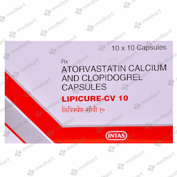 LIPICURE CV 10MG CAPSULE 10'S