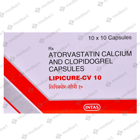 LIPICURE CV 10MG CAPSULE 10'S