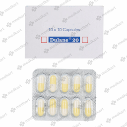 DULANE 20MG CAPSULE 10'S