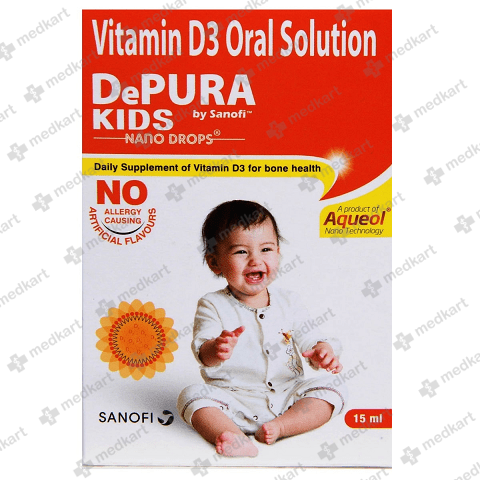 DEPURA KIDS VIT D3 DROPS 15 ML