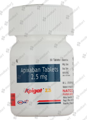 APIGAT 2.5MG TABLET 30'S