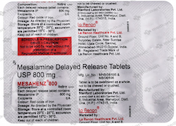 MESAHENZ 800MG TABLET 10'S