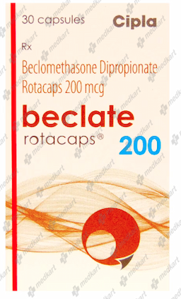 BECLATE 200MCG ROTACAP 30'S