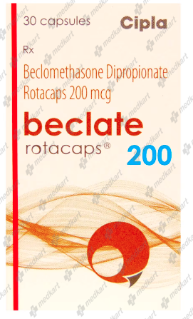 BECLATE 200MCG ROTACAP 30'S