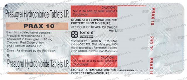 PRAX 10MG TABLET 10'S