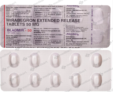 BLADMIR 50MG TABLET 10'S