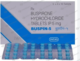 BUSPIN 5MG TABLET 10'S