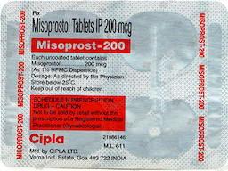 MISOPROST 200MCG TABLET 4'S