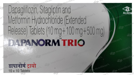 DAPANORM TRIO TABLET 10'S