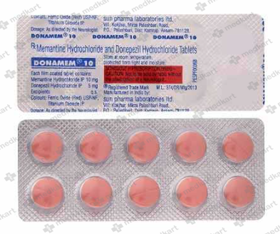 DONAMEM 10MG TABLET 10'S