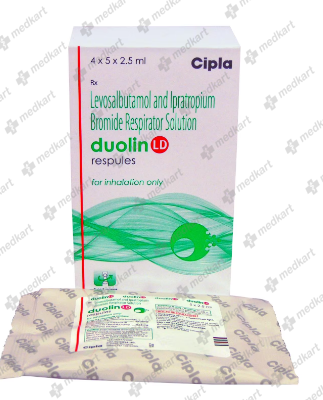 DUOLIN LD RESPULES 2.5 ML X 5