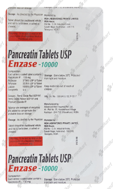 ENZASE 10000MG TABLET 10'S