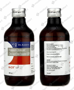 K CIT SYRUP 200 ML