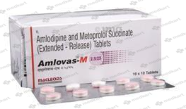 AMLOVAS M 2.5/25MG TABLET 10'S