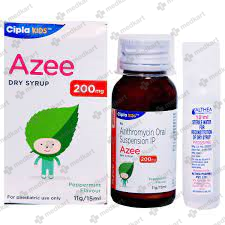 AZEE DRY 200MG SYRUP 15 ML