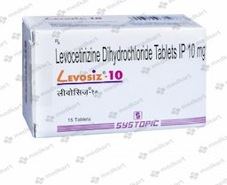 LEVOSIZ 10MG TABLET 15'S