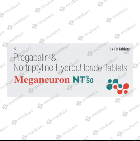 MEGANEURON NT 50MG TABLET 10'S