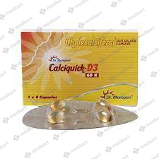 CALCIQUICK D3 60K TABLET 4'S