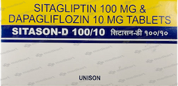 SITASON D 100/10MG TABLET 10'S