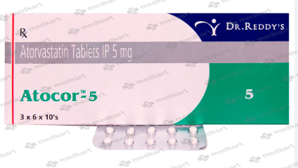 ATOCOR 5MG TABLET 10'S