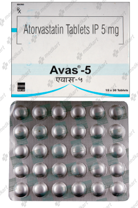 AVAS 5MG TABLET 30'S