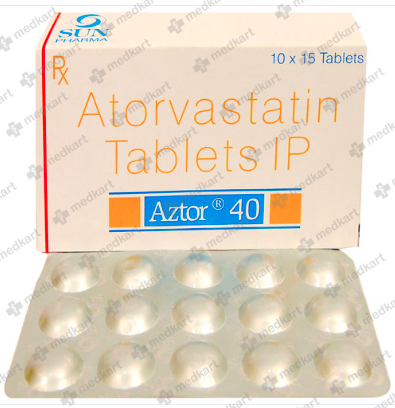 AZTOR 40MG TABLET 15'S