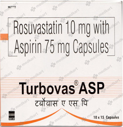 TURBOVAS ASP 75MG CAPSULE 15'S