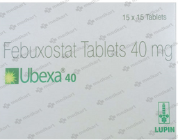 UBEXA 40MG TABLET 15'S