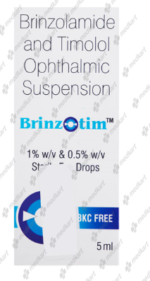 BRINZOTIM EYE DROPS 5 ML