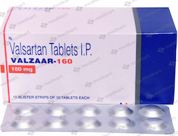 VALZAAR 160MG TABLET 10'S