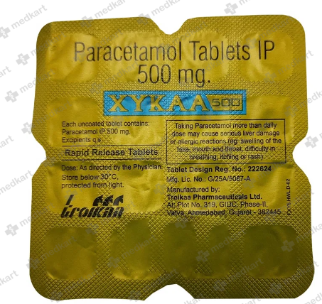 XYKAA 500MG TABLET 16'S