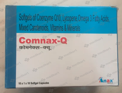 COMNAX Q CAPSULE 10'S