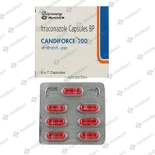 CANDIFORCE 200MG CAPSULE 7'S