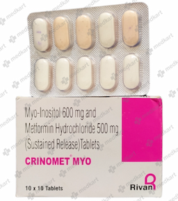 CRINOMET MYO TABLET 10'S